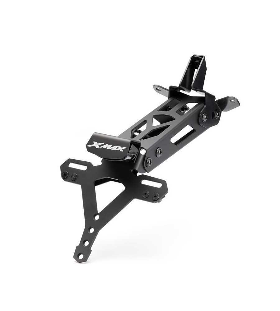 Support Téléphone GPS Pour Guidon Moto YAMAHA XMAX - Compatible XMAX 125/250/300/400 - Poignée CNC Aluminium Noir - 6