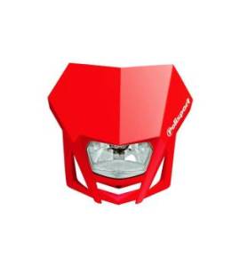 Plaque phare POLISPORT LMX rouge