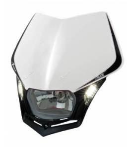 Plaque phare RACETECH V-Face Led blanc Plaque phare RACETECH V-Face Led blanc