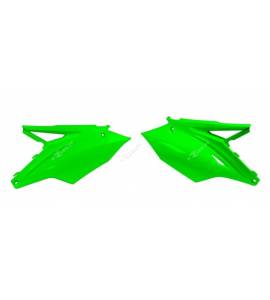 Plaques latérales RACETECH vert fluo USA