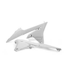 Ouïes de radiateur POLISPORT blanc Yamaha YZ250F/YZ450F