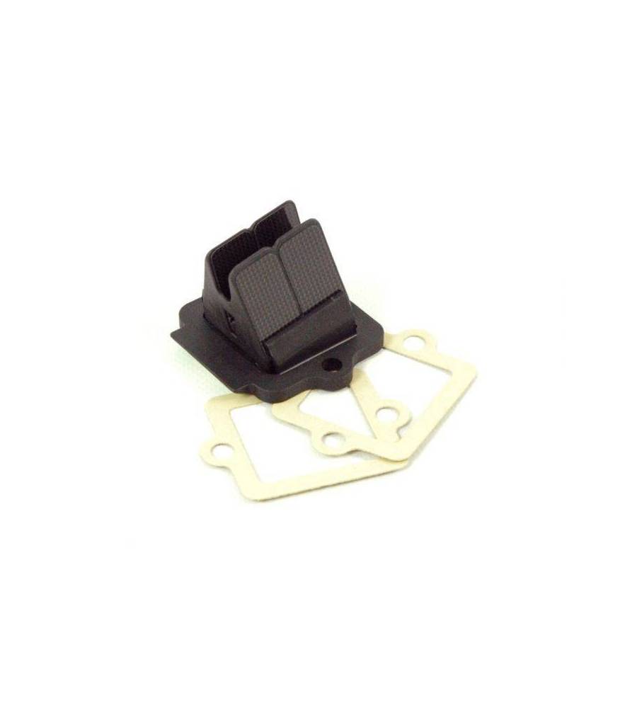 Lamelles Carbone Racing Pour Boîte à Clapets – Compatible Yamaha Aerox 50 (2003-2011), Performances Boostées