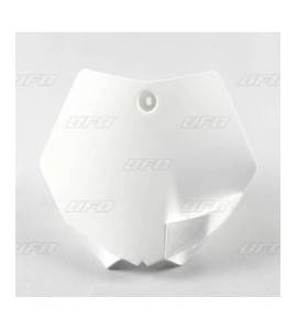 Plaque numéro frontale UFO blanc KTM SX65 Plaque numéro frontale UFO blanc KTM SX65
