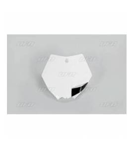 Plaque numéro frontale UFO blanc KTM SX85