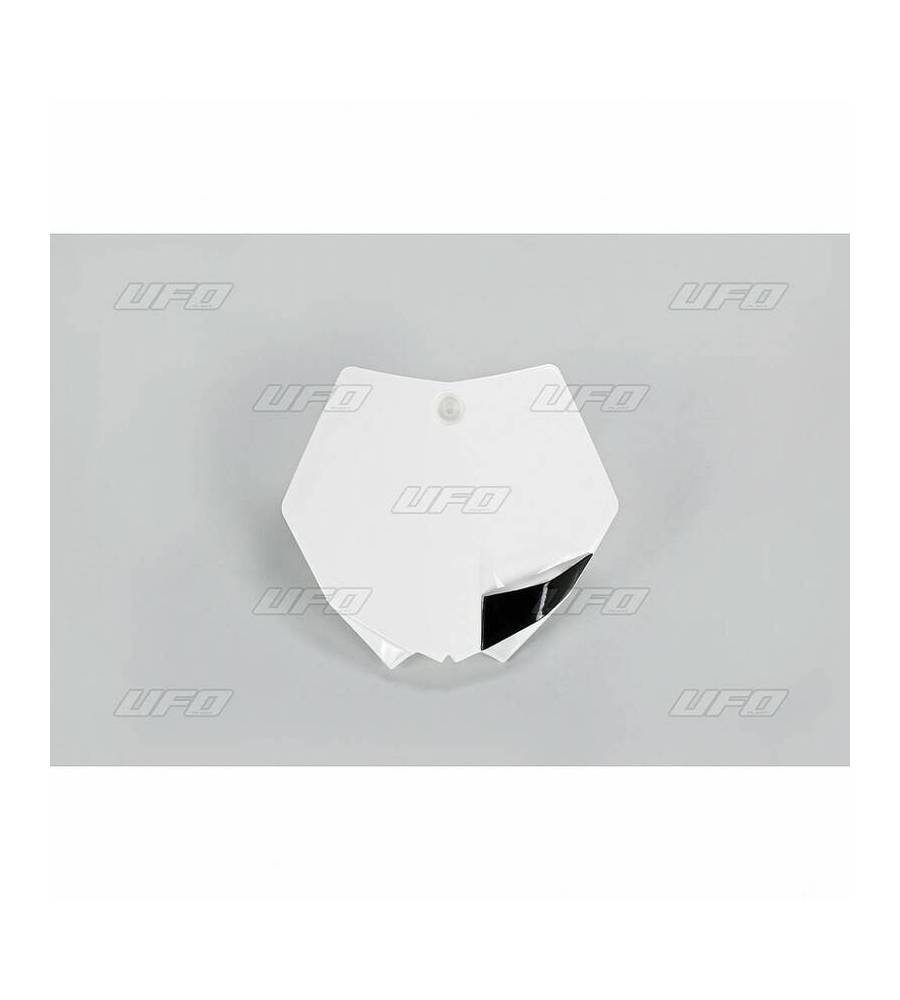 Plaque numéro frontale UFO blanc KTM SX85