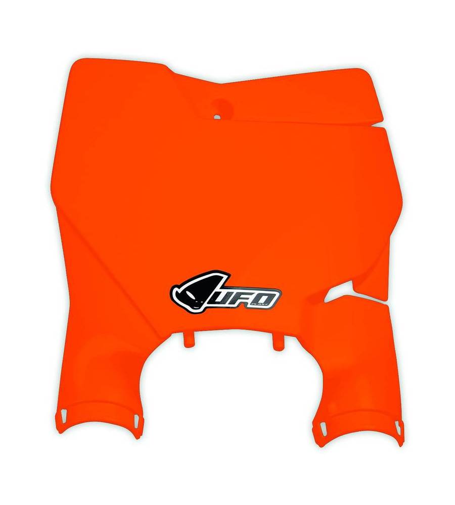 Plaque numéro frontale UFO Stadium orange fluo KTM Plaque numéro frontale UFO Stadium orange fluo KTM