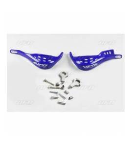Protège-mains UFO Jumpy supermotard Ø22mm Bleu Reflex