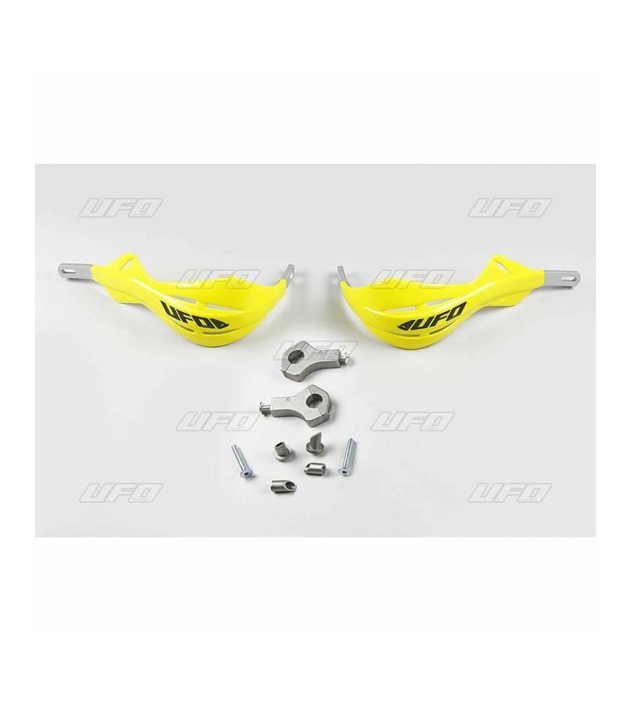 Protège-mains UFO Alu jaune