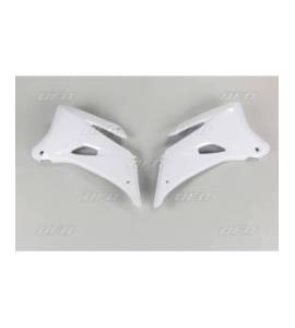 Ouïes de radiateur UFO blanc Yamaha YZ250F/450F Ouïes de radiateur UFO blanc Yamaha YZ250F/450F