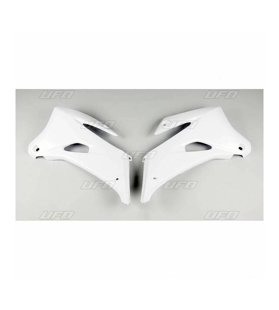 Ouïes de radiateur UFO blanc Yamaha WR250F/450F Ouïes de radiateur UFO blanc Yamaha WR250F/450F