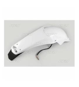 Garde-boue arrière + support de plaque avec feu UFO blanc Yamaha WR250F/450F