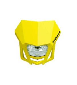 Plaque phare POLISPORT LMX jaune