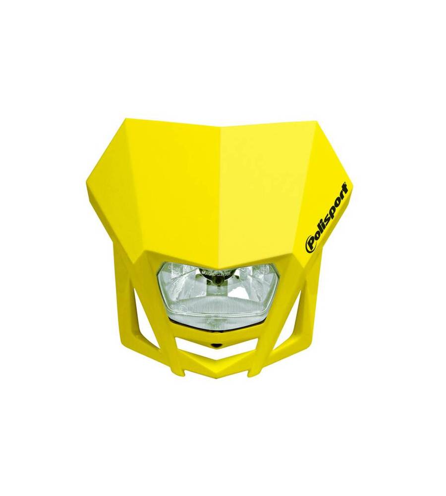 Plaque phare POLISPORT LMX jaune Plaque phare POLISPORT LMX jaune