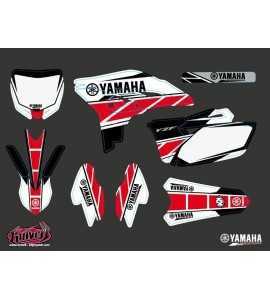 Kit Déco Moto Cross Replica Yamaha 250 YZF Rouge