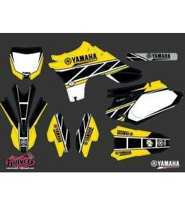 Kit Déco Moto Cross Replica Yamaha 450 YZF Jaune Kit Déco Moto Cross Replica Yamaha 450 YZF Jaune