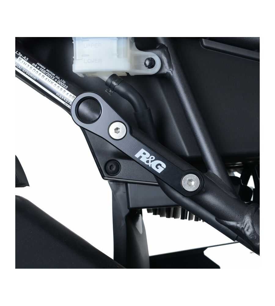 Platines pour sangles R&G RACING noir Honda 1000 Africa Twin