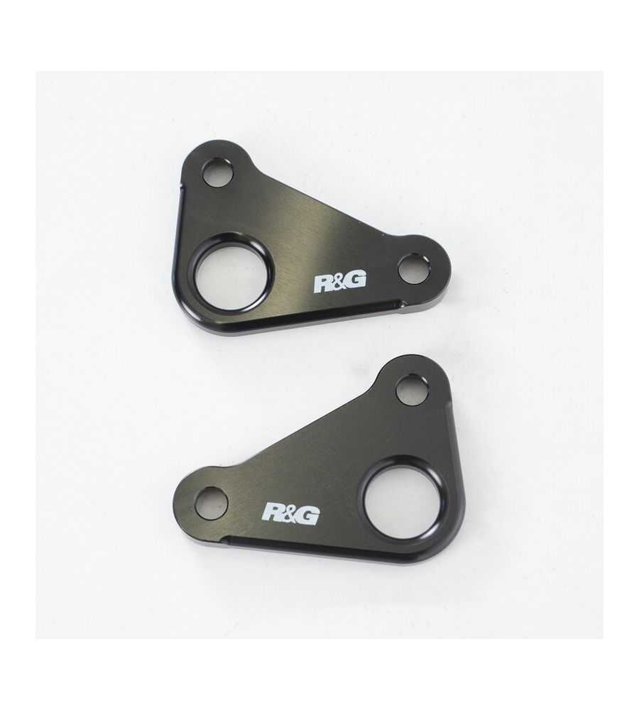 Platines pour sangles R&G RACING noir Ducati Panigale V4 Platines pour sangles R&G RACING noir Ducati Panigale V4