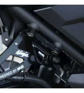 Platines pour sangles R&G RACING noir Kawasaki Ninja 400