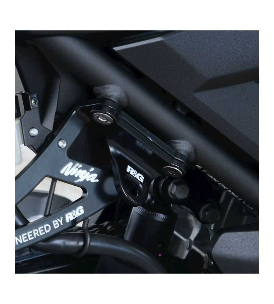 Platines pour sangles R&G RACING noir Kawasaki Ninja 400 Platines pour sangles R&G RACING noir Kawasaki Ninja 400