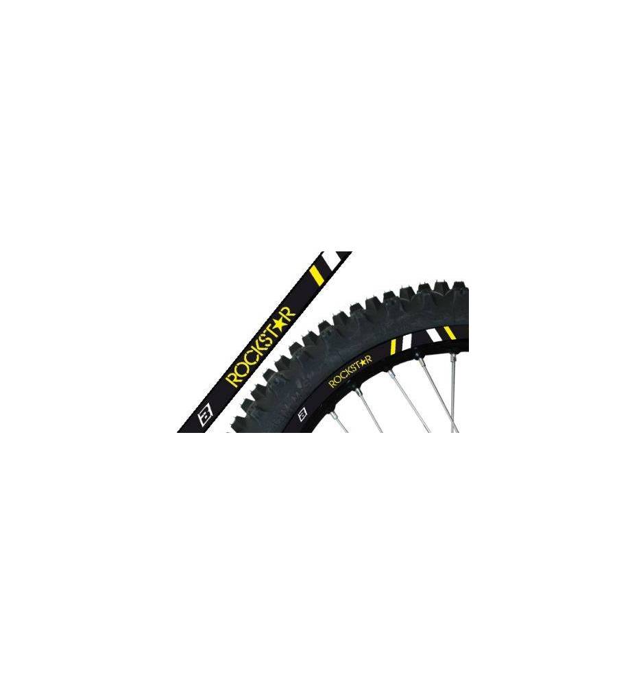 Déco de jante BLACKBIRD Replica Rockstar Energy Vamo noir universelle Déco de jante BLACKBIRD Replica Rockstar Energy Vamo noir universelle