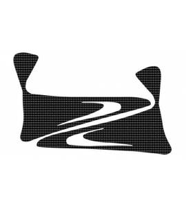 Sticker boîte à air BLACKBIRD Carbon Look Yamaha YZ125/YZ250