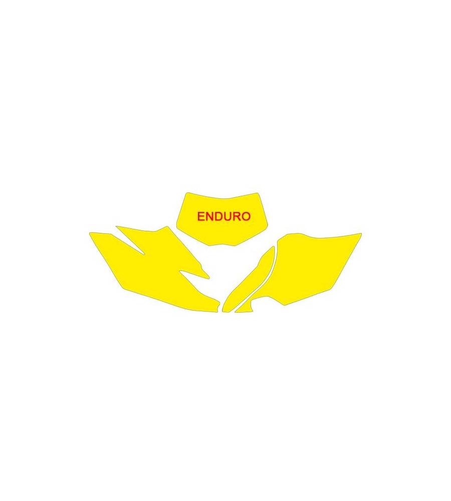 Fonds de plaque jaune Yamaha WR450F Fonds de plaque jaune Yamaha WR450F