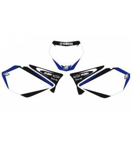 Fonds de plaque blanc Yamaha YZ125-250