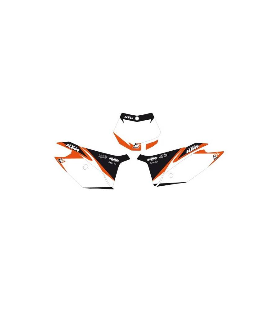 Fonds de plaque blanc SX/SX-F 125 et + Fonds de plaque blanc SX/SX-F 125 et +