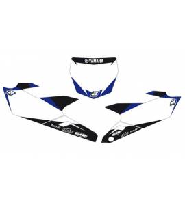 Fonds de plaque blanc Yamaha YZ250F/450F