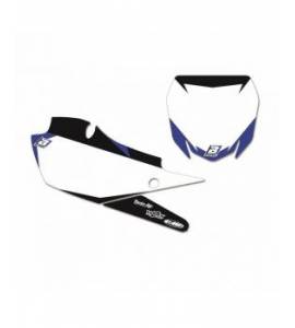 Fonds de plaque blanc Yamaha YZ450F