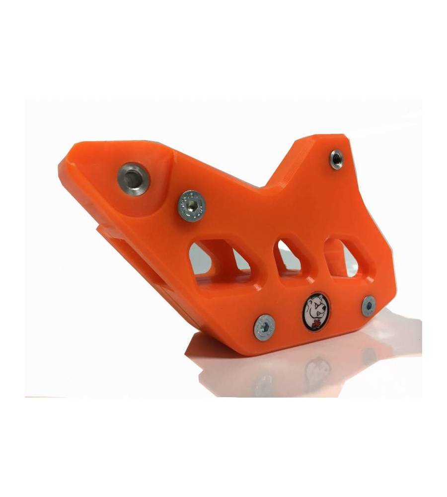 Guide chaîne AXP Teflon orange