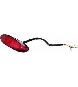 Feux De Bavette Arrière POLISPORT Led-12V 0,9/0,06W Rouge