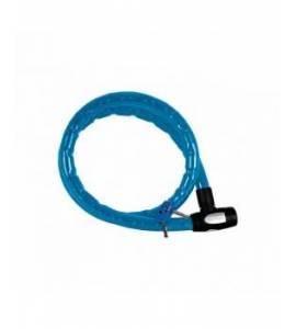Antivol câble OXFORD Barrier 1,5m x 25mm bleu