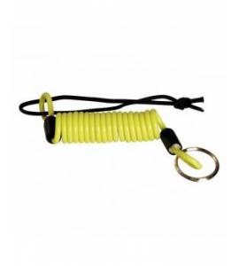 Câble de rappel Vector jaune fluo pour bloque disque/antivol 