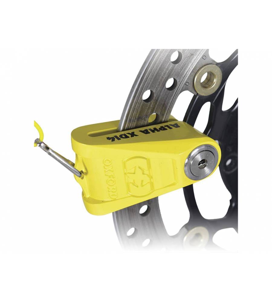 Bloque disque OXFORD Alpha XD14 Ø14mm jaune