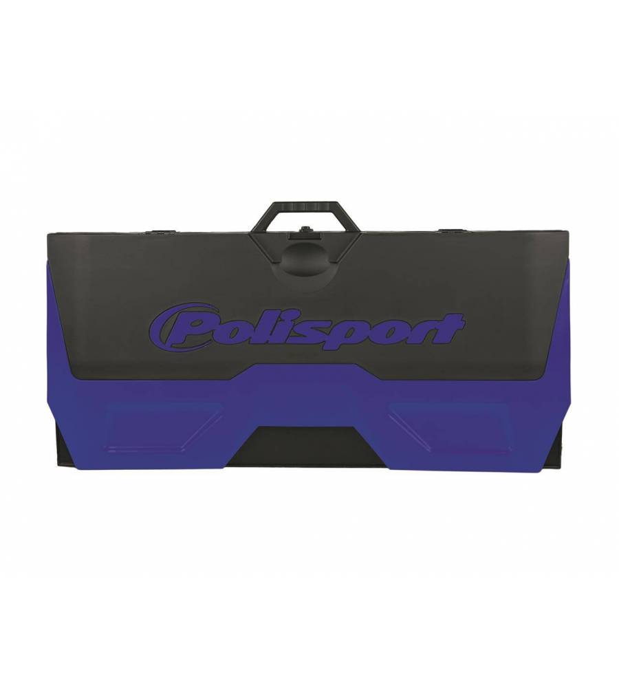 Tapis environnemental avec bac récupérateur pliable POLISPORT bleu/noir Tapis environnemental avec bac récupérateur pliable POLISPORT bleu/noir