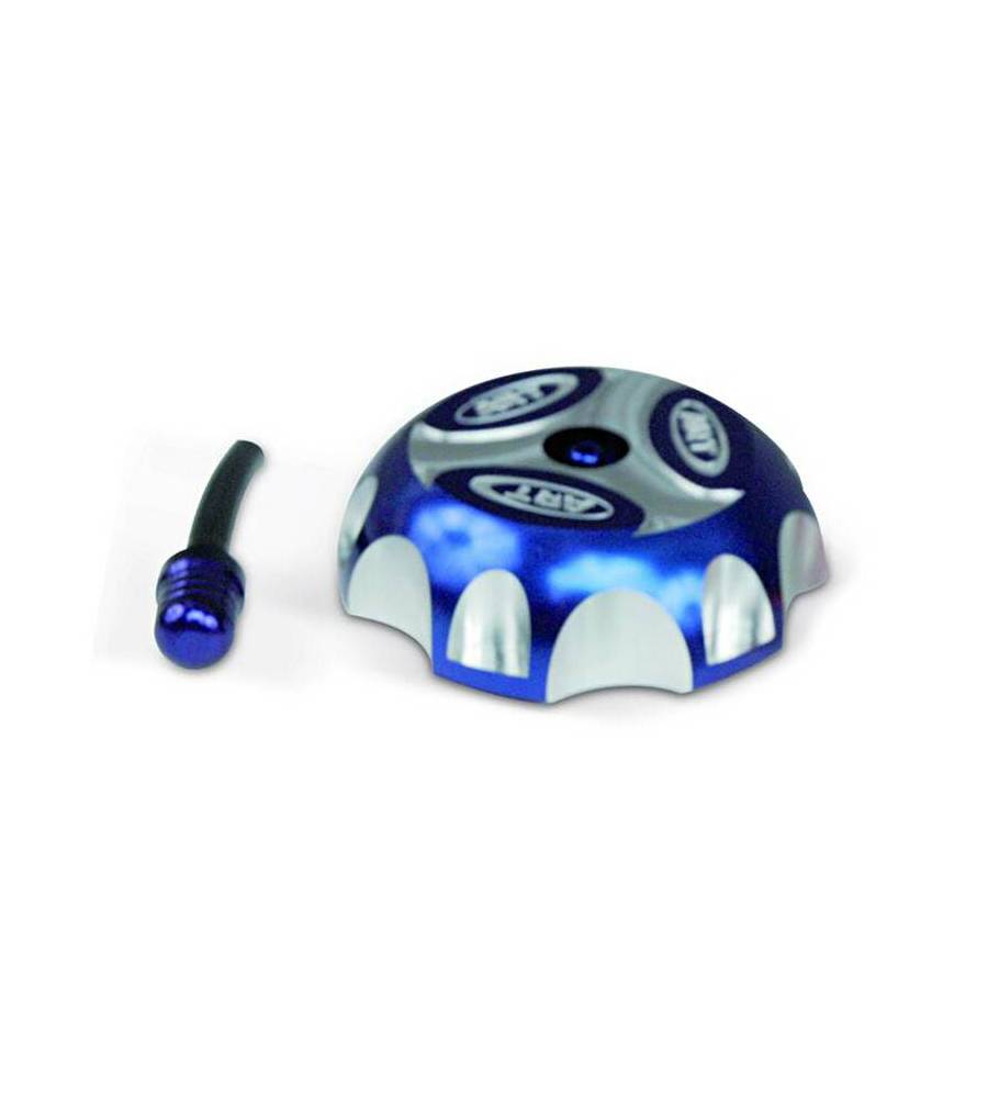 Réservoir En Aluminium Peint Bleu Pour HUSQVARNA CR/WR/XC 250 430 - Année 1981 - Avec Bouchon