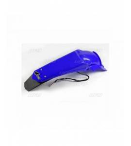 Garde-boue arrière + support de plaque avec LED UFO bleu Reflex Yamaha WR450F
