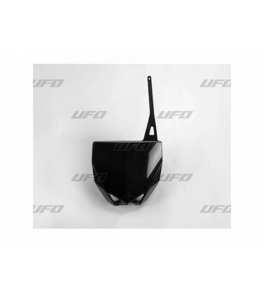 Plaque numéro frontale UFO noir Yamaha YZ85