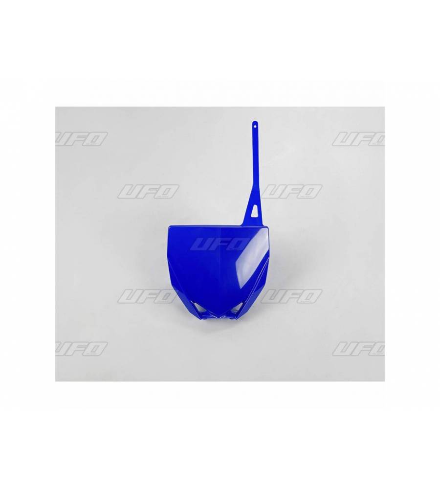 Plaque numéro frontale UFO bleu Yamaha YZ85