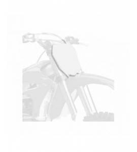 Plaque numéro frontale POLISPORT blanc Yamaha YZ450F