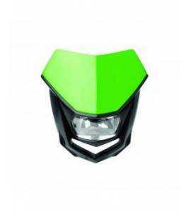 Plaque phare POLISPORT Halo vert/noir