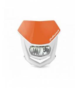 Plaque phare POLISPORT Halo LED orange/blanc