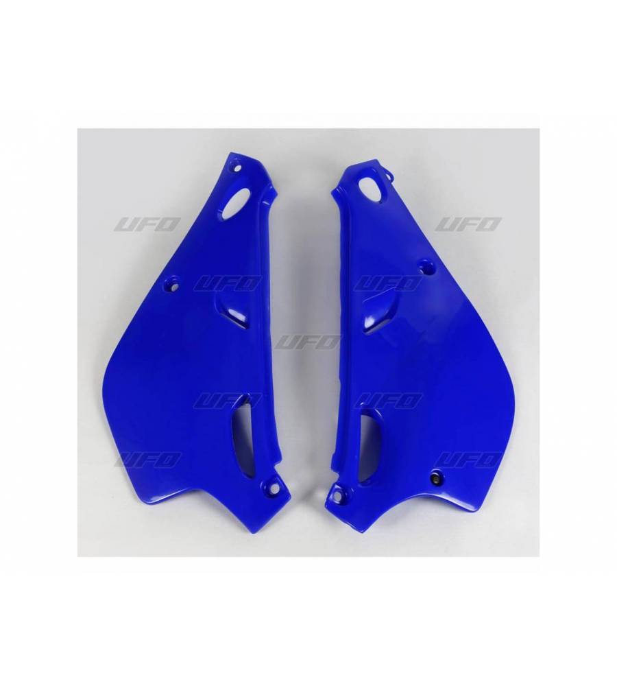 Plaques latérales UFO Bleu Reflex Yamaha YZ80LC/LW Plaques latérales UFO Bleu Reflex Yamaha YZ80LC/LW