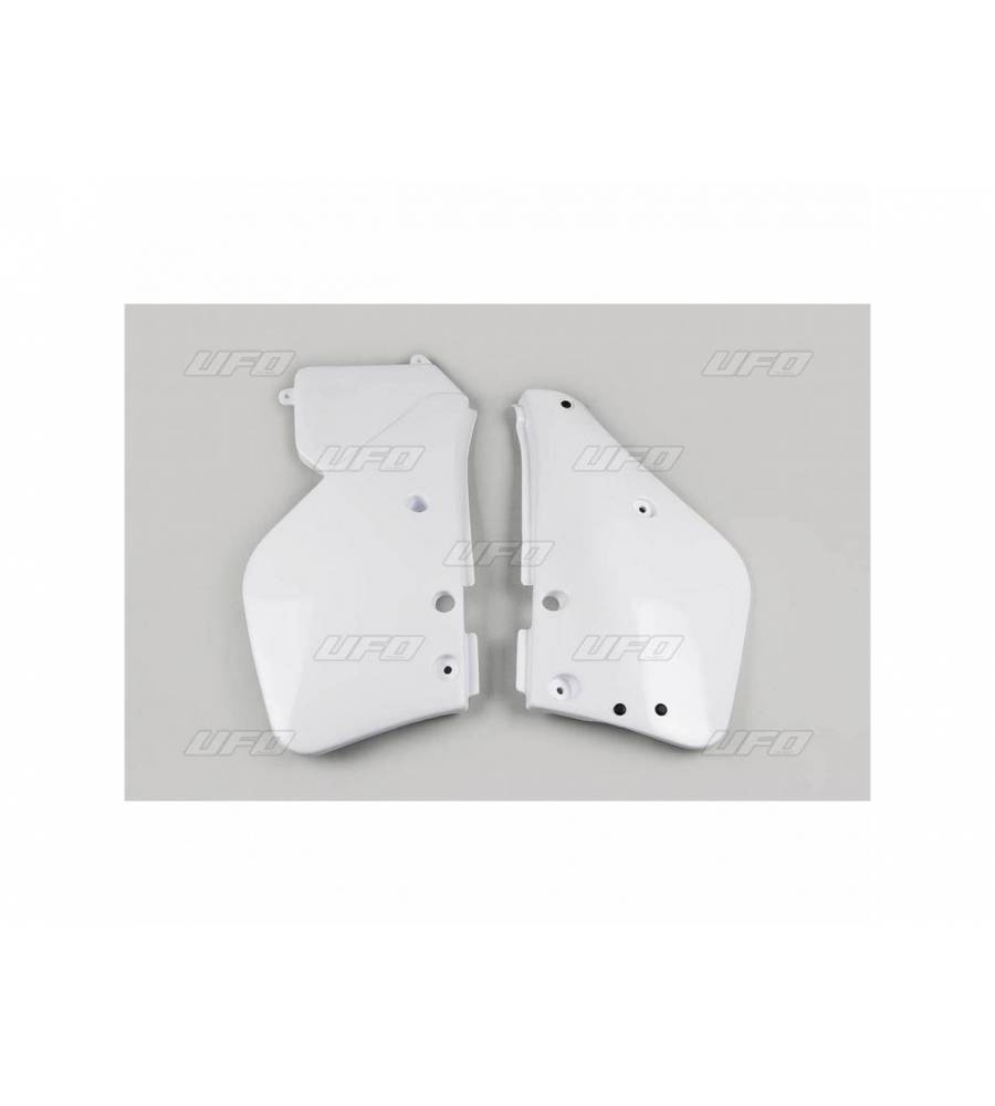 Plaques latérales UFO blanc Yamaha