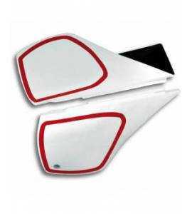 Plaques latérales UFO blanc Yamaha TT600