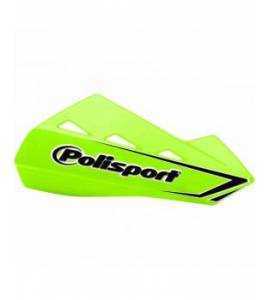 Protège-mains POLISPORT Qwest jaune fluo universel