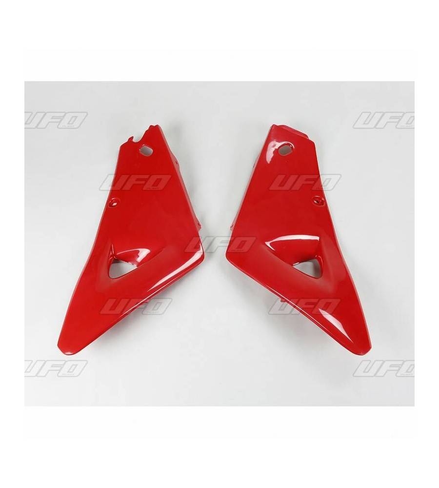 Ouïes supérieures de radiateur UFO rouge Husqvarna Ouïes supérieures de radiateur UFO rouge Husqvarna