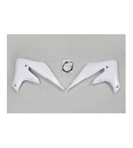 Ouïes de radiateur UFO blanc Yamaha YZ450F