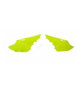 Plaques latérales RACETECH Revolution jaune fluo